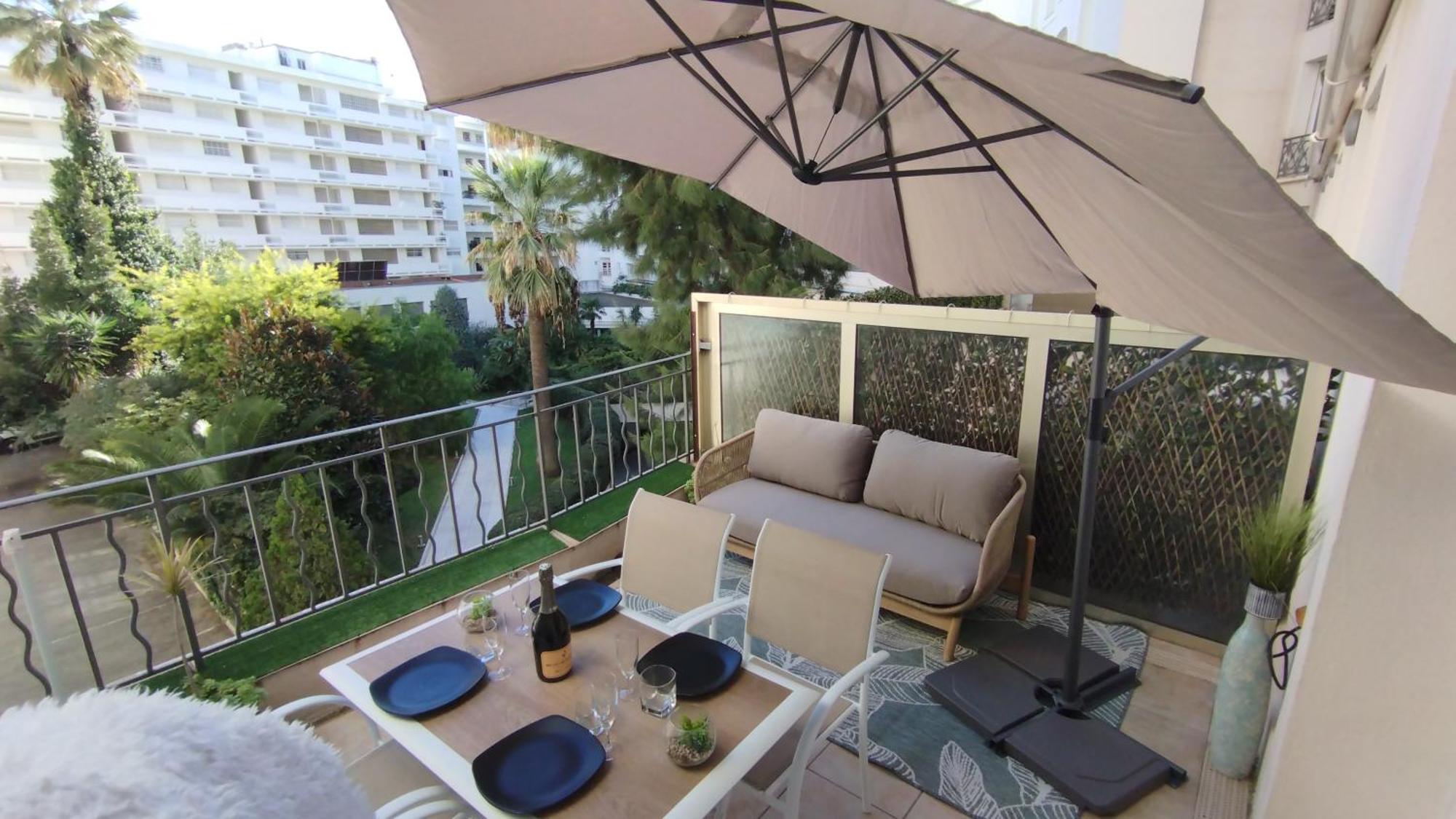 Mythique Miramar Cannes Croisette Terrasse Clim Parking Wifi Zewnętrze zdjęcie